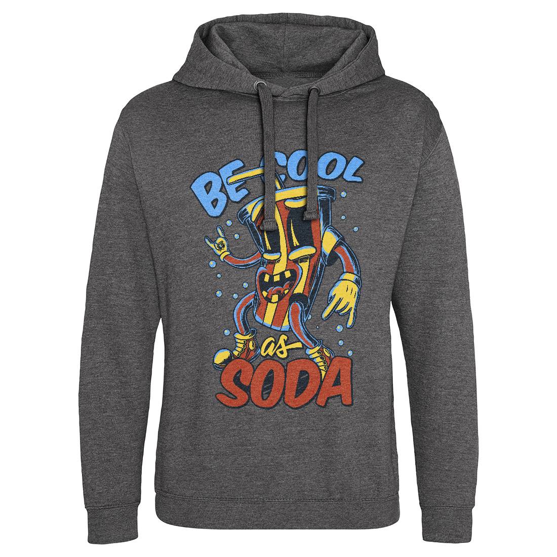 Soda Mens Hoodie Without Pocket Drinks C824