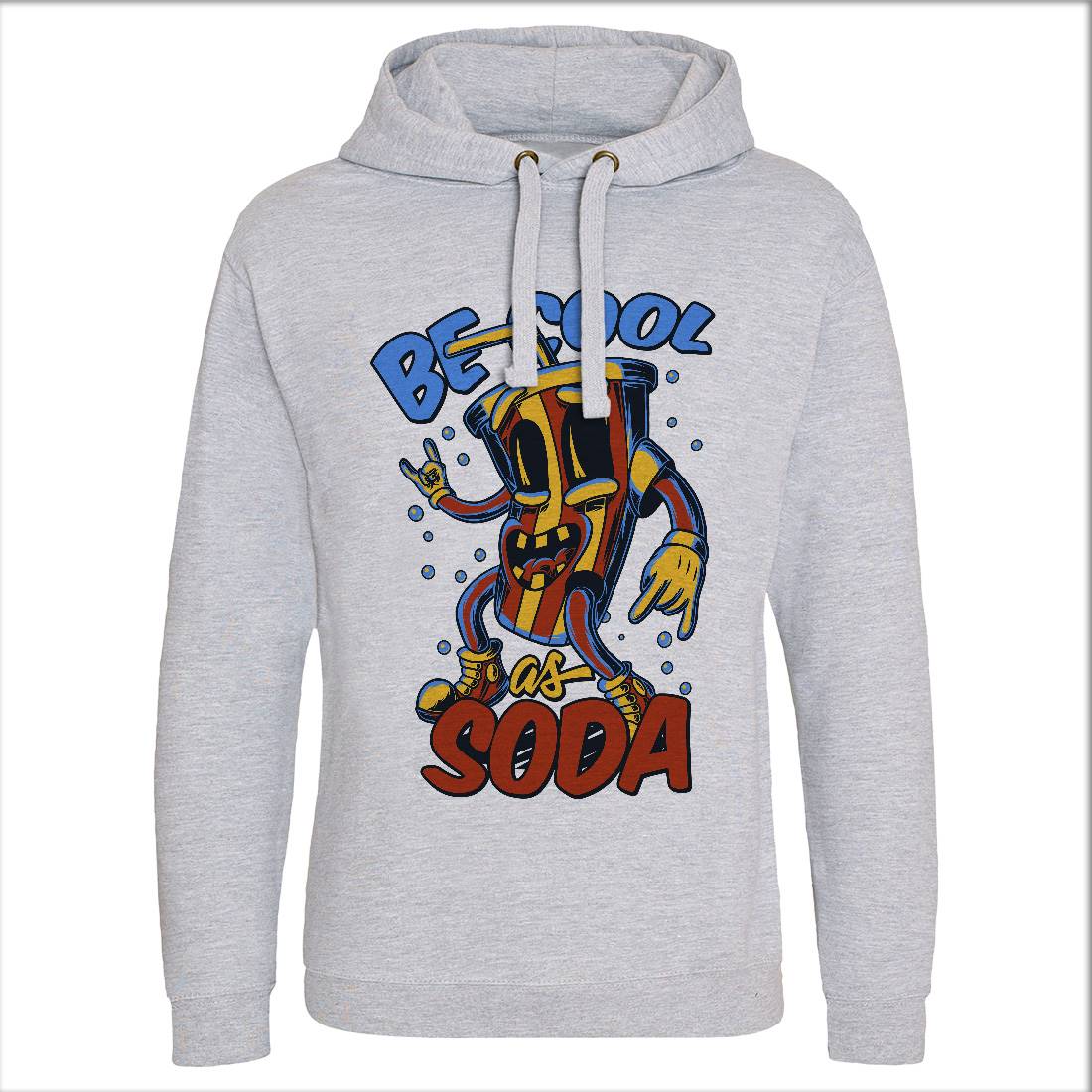 Soda Mens Hoodie Without Pocket Drinks C824
