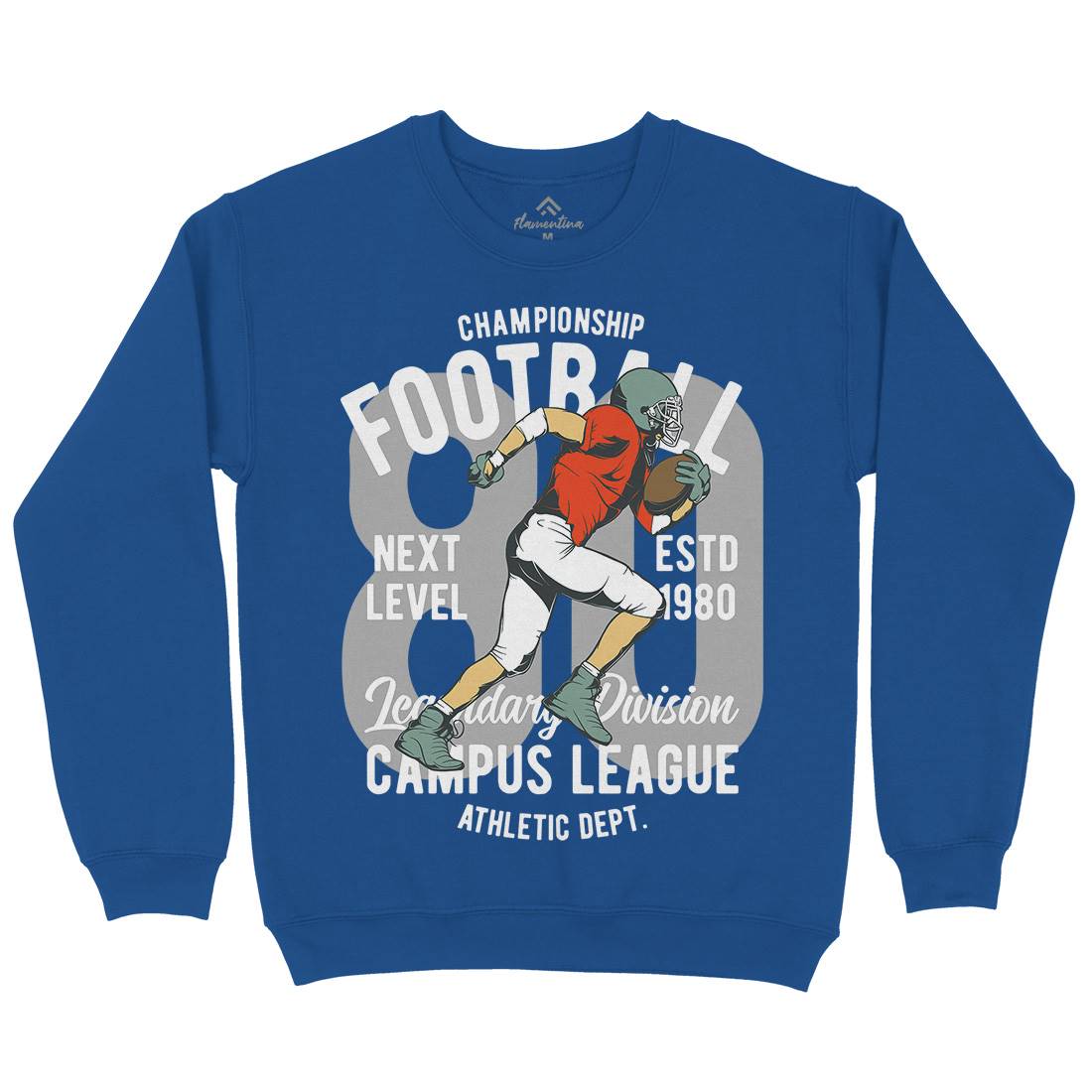 American Football Kids Crew Neck Sweatshirt Sport C837