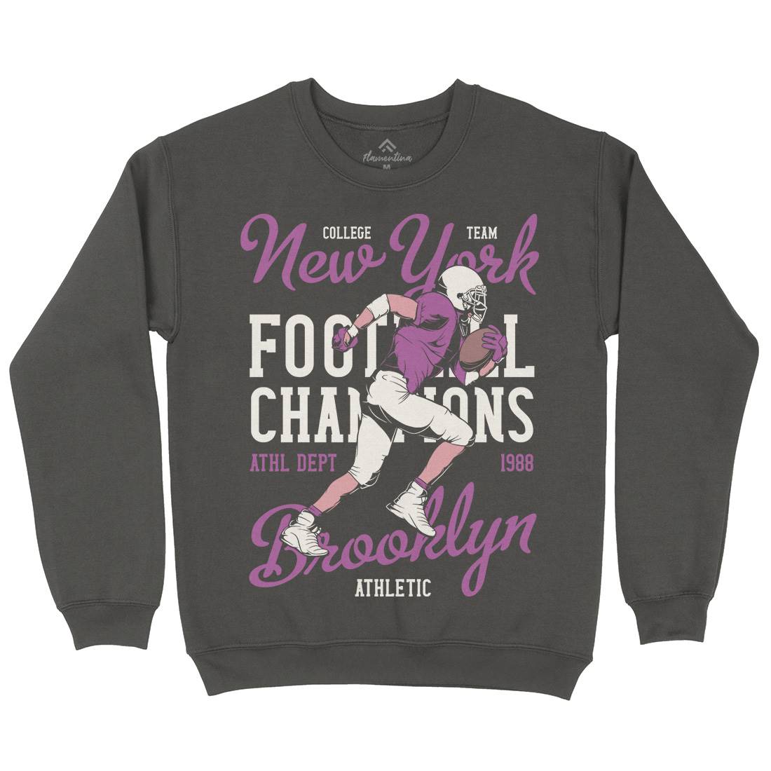 American Football Kids Crew Neck Sweatshirt Sport C838