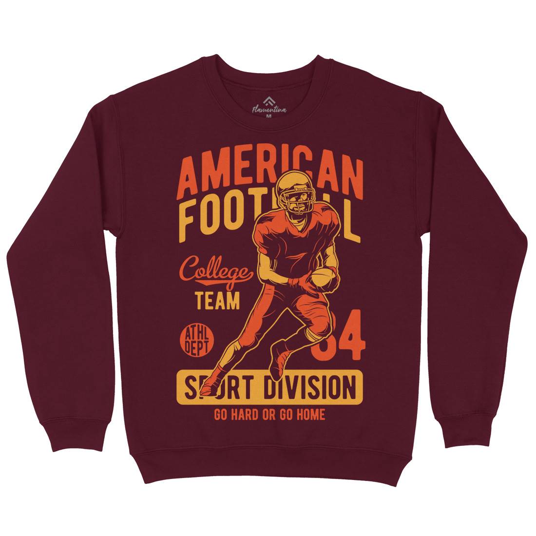 American Football Kids Crew Neck Sweatshirt Sport C839