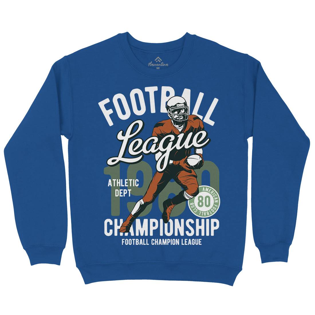 American Football Kids Crew Neck Sweatshirt Sport C840