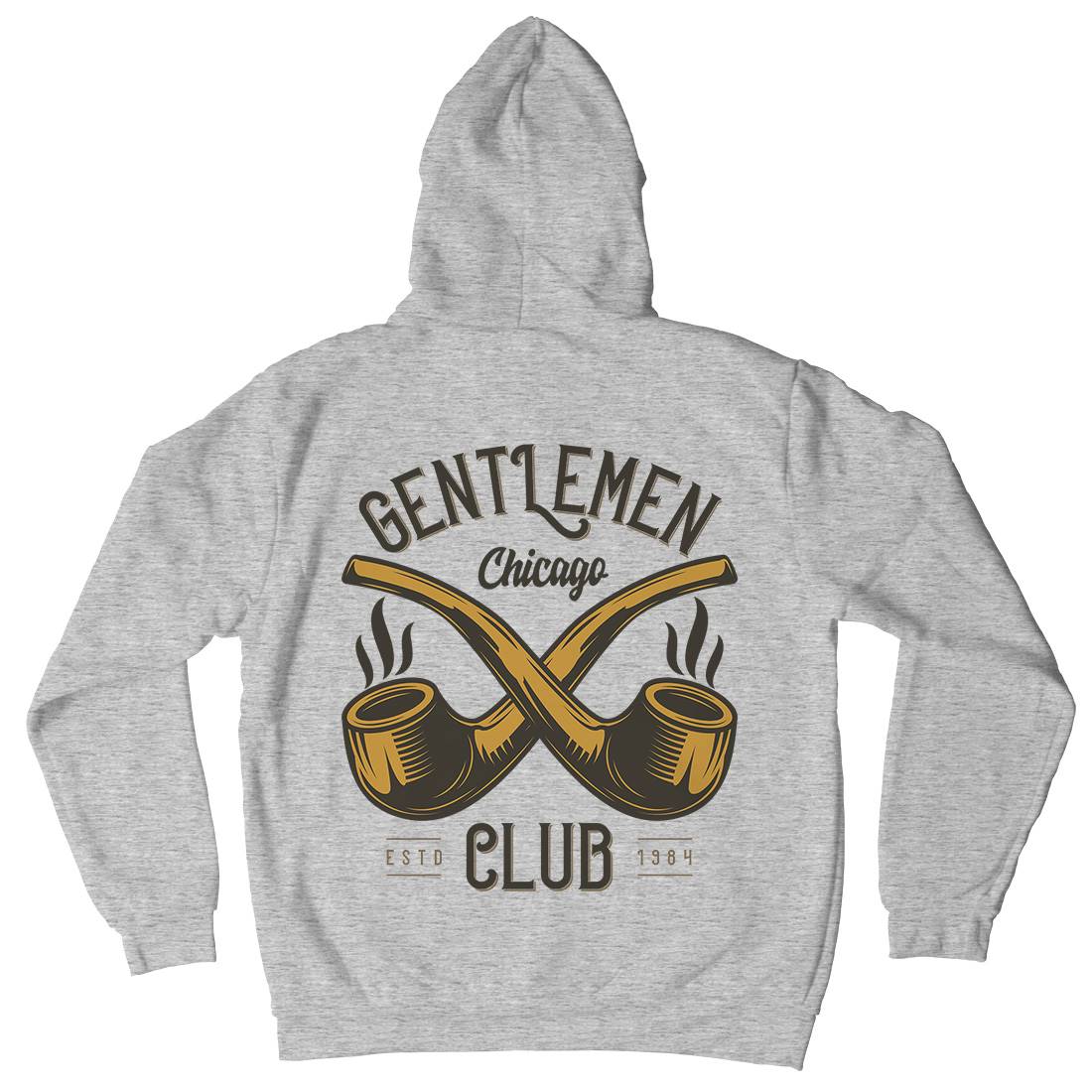 Gentlemen Club Mens Hoodie With Pocket Barber C850