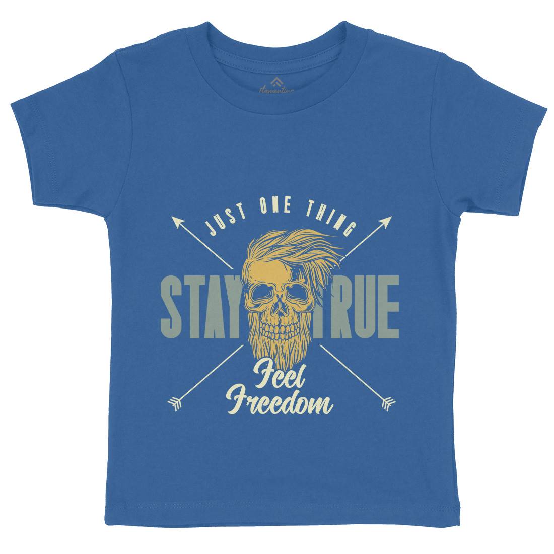 Stay True Kids Crew Neck T-Shirt Barber C851