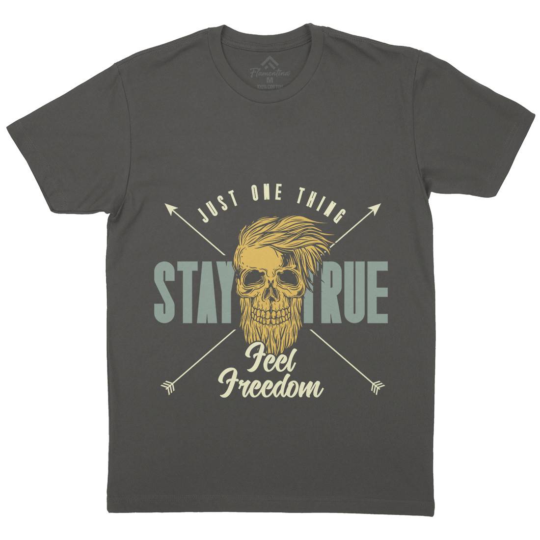 Stay True Mens Crew Neck T-Shirt Barber C851