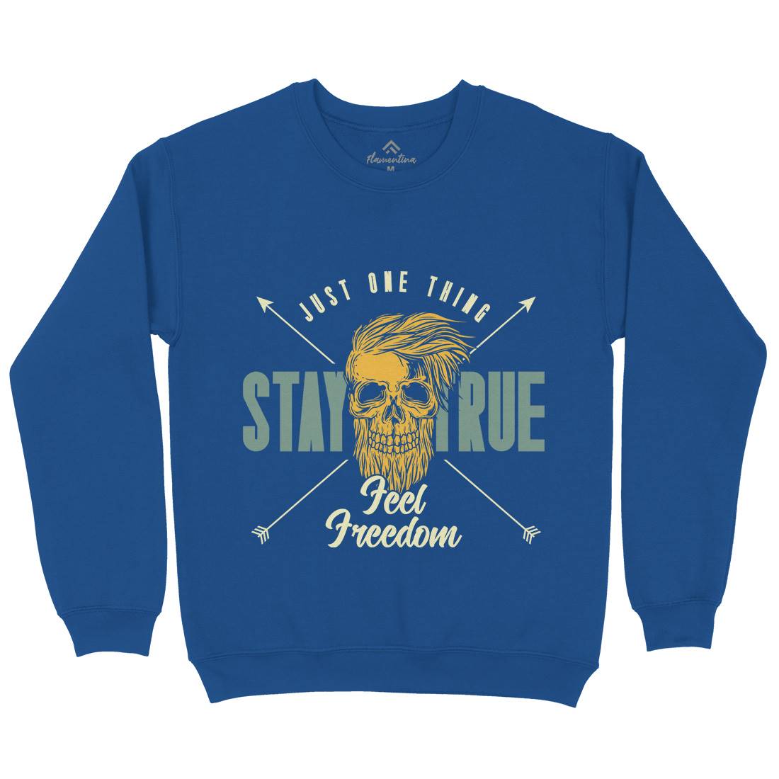 Stay True Mens Crew Neck Sweatshirt Barber C851