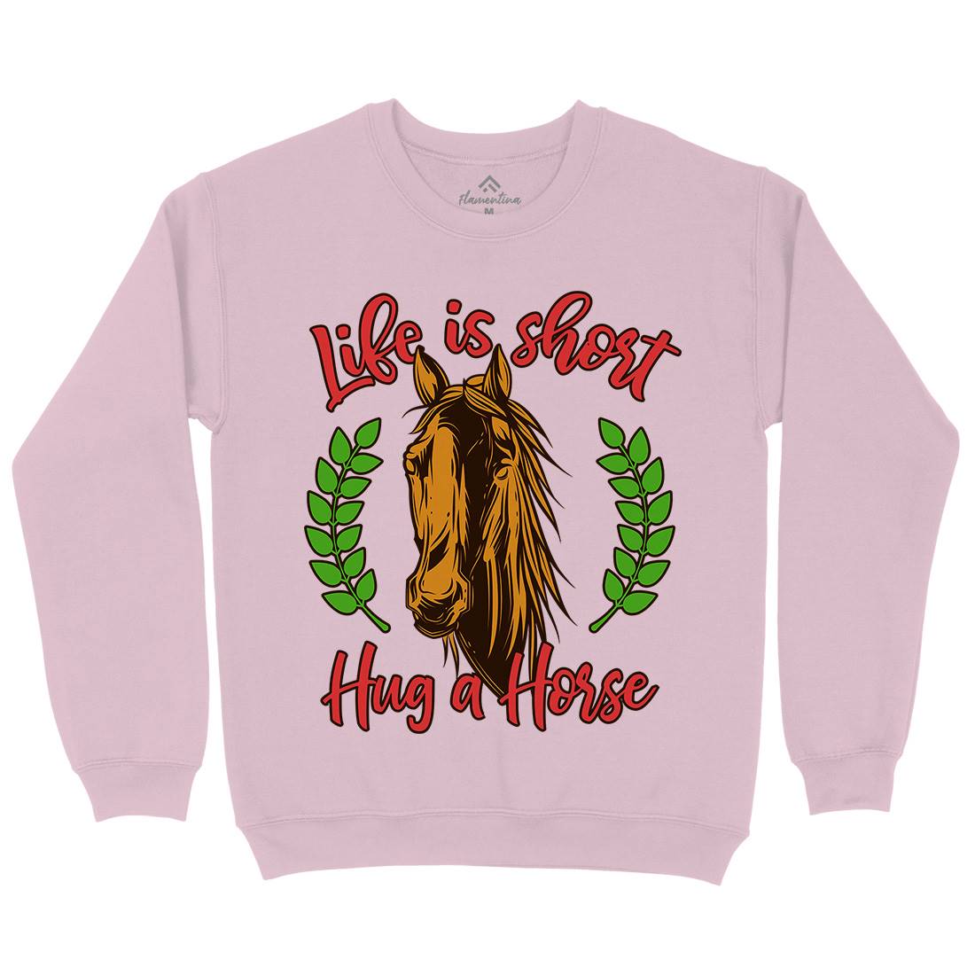 Life Is Short Kids Crew Neck Sweatshirt Animals C853