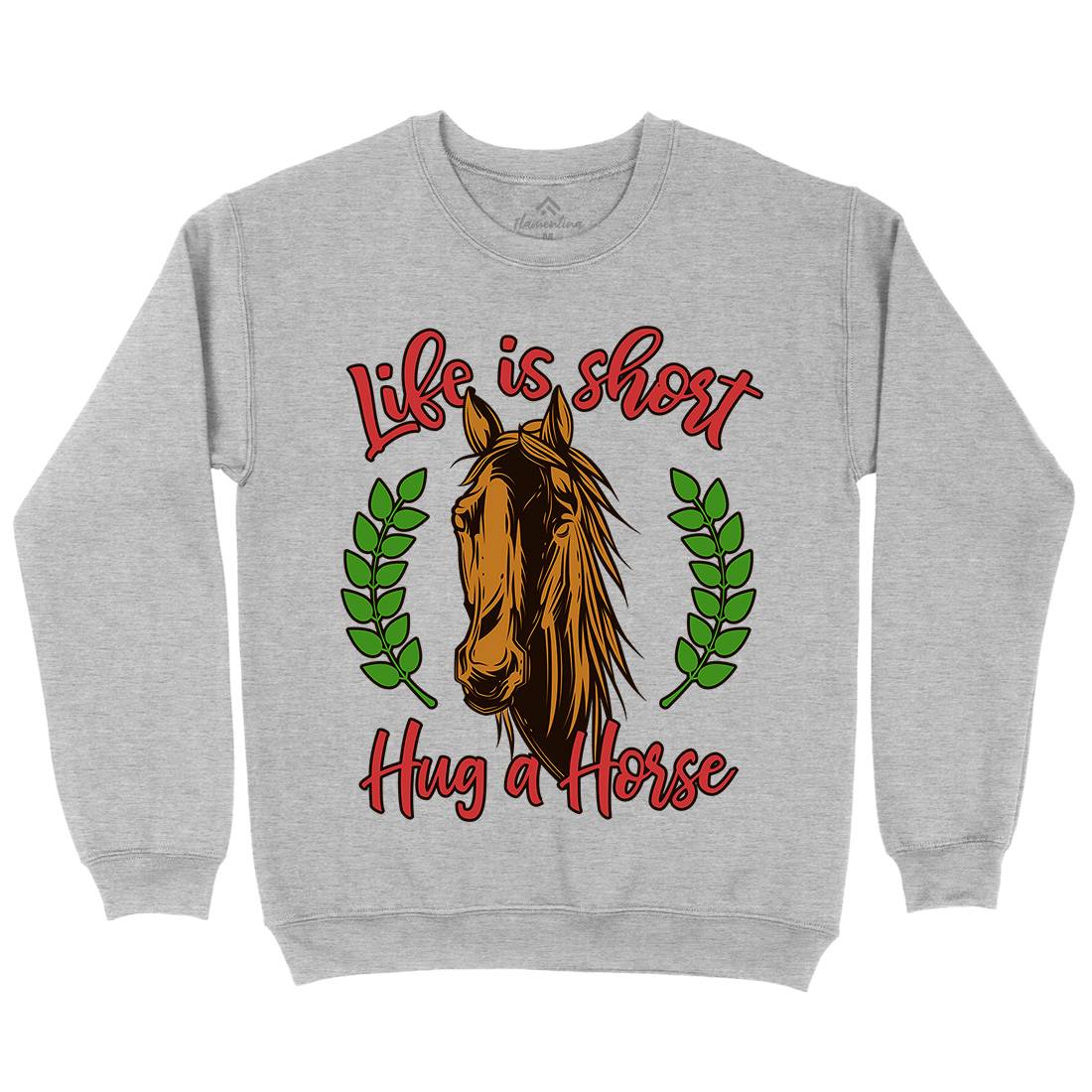 Life Is Short Kids Crew Neck Sweatshirt Animals C853