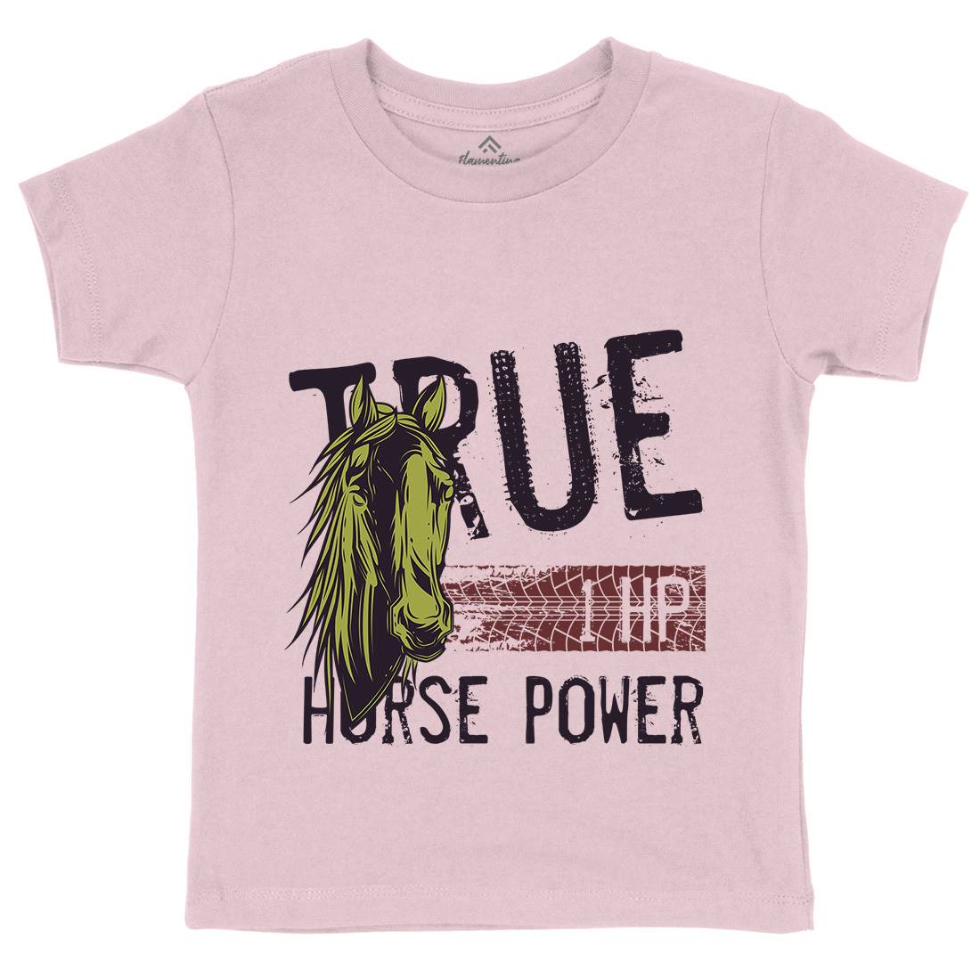 True Power Kids Crew Neck T-Shirt Animals C854