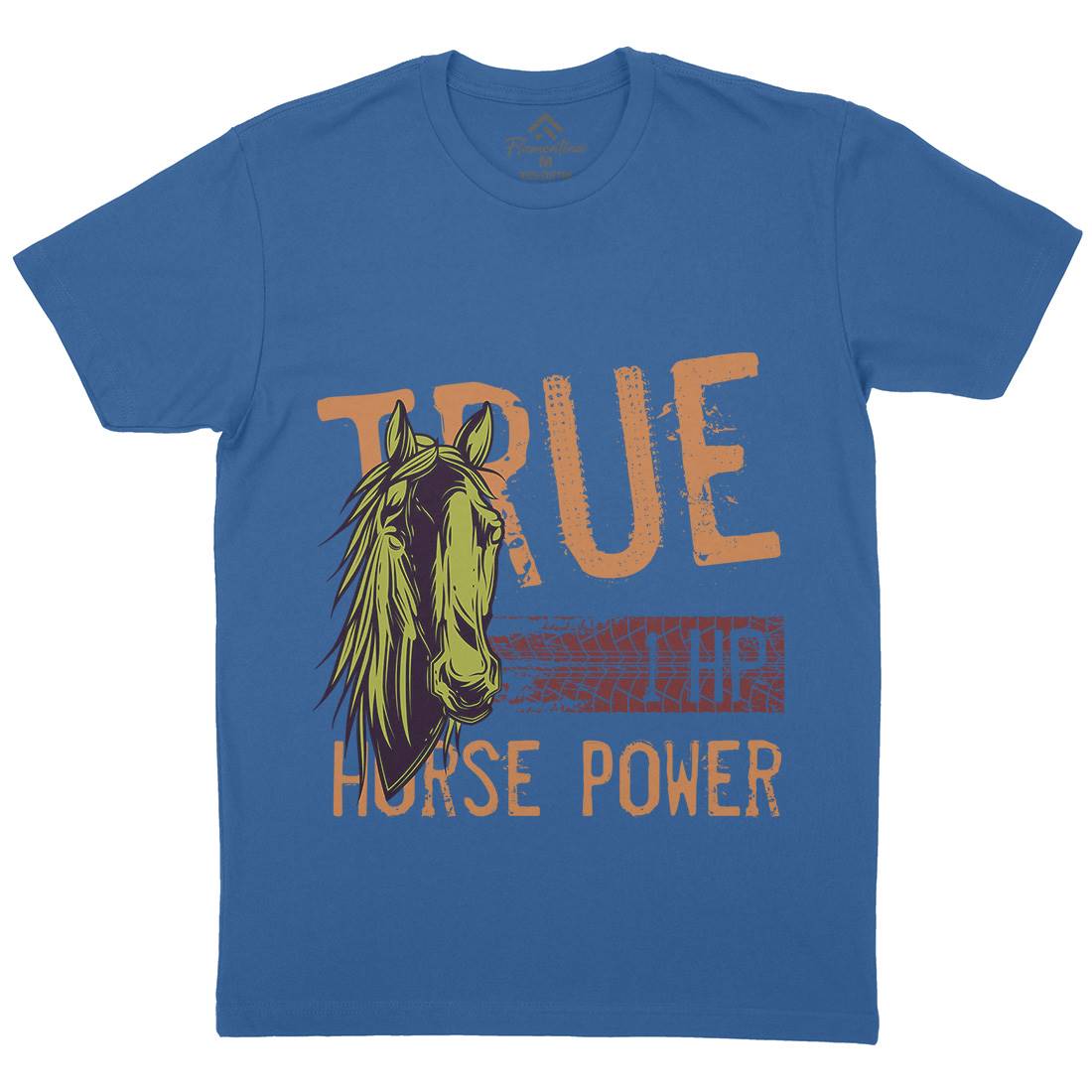 True Power Mens Crew Neck T-Shirt Animals C854