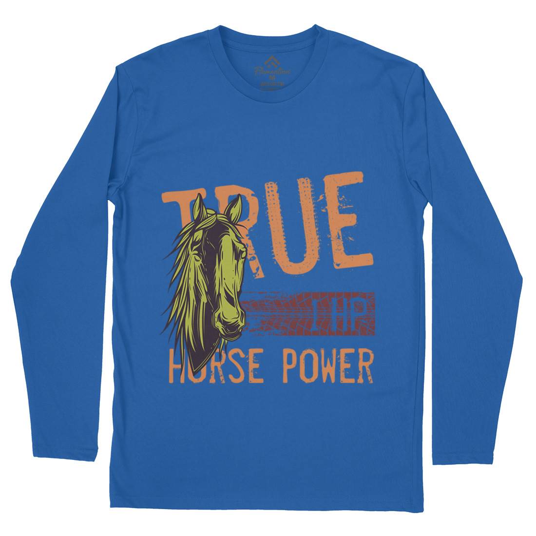 True Power Mens Long Sleeve T-Shirt Animals C854