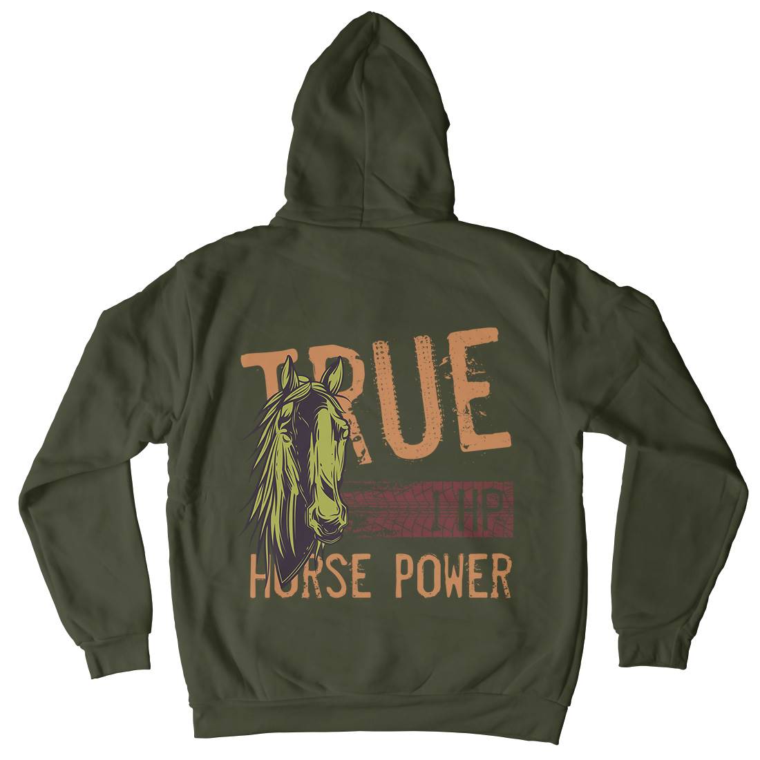 True Power Kids Crew Neck Hoodie Animals C854