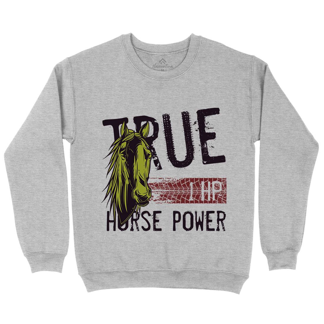 True Power Mens Crew Neck Sweatshirt Animals C854