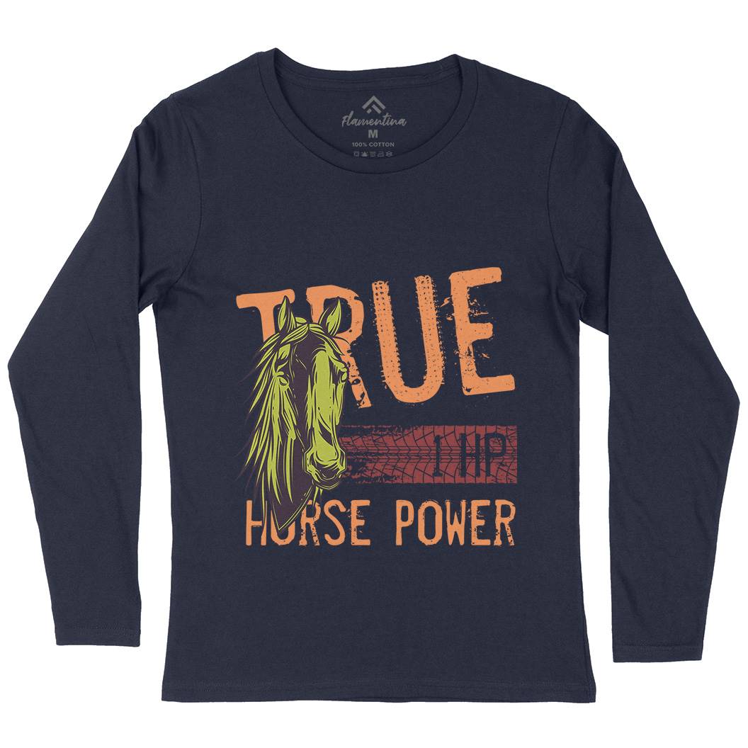 True Power Womens Long Sleeve T-Shirt Animals C854