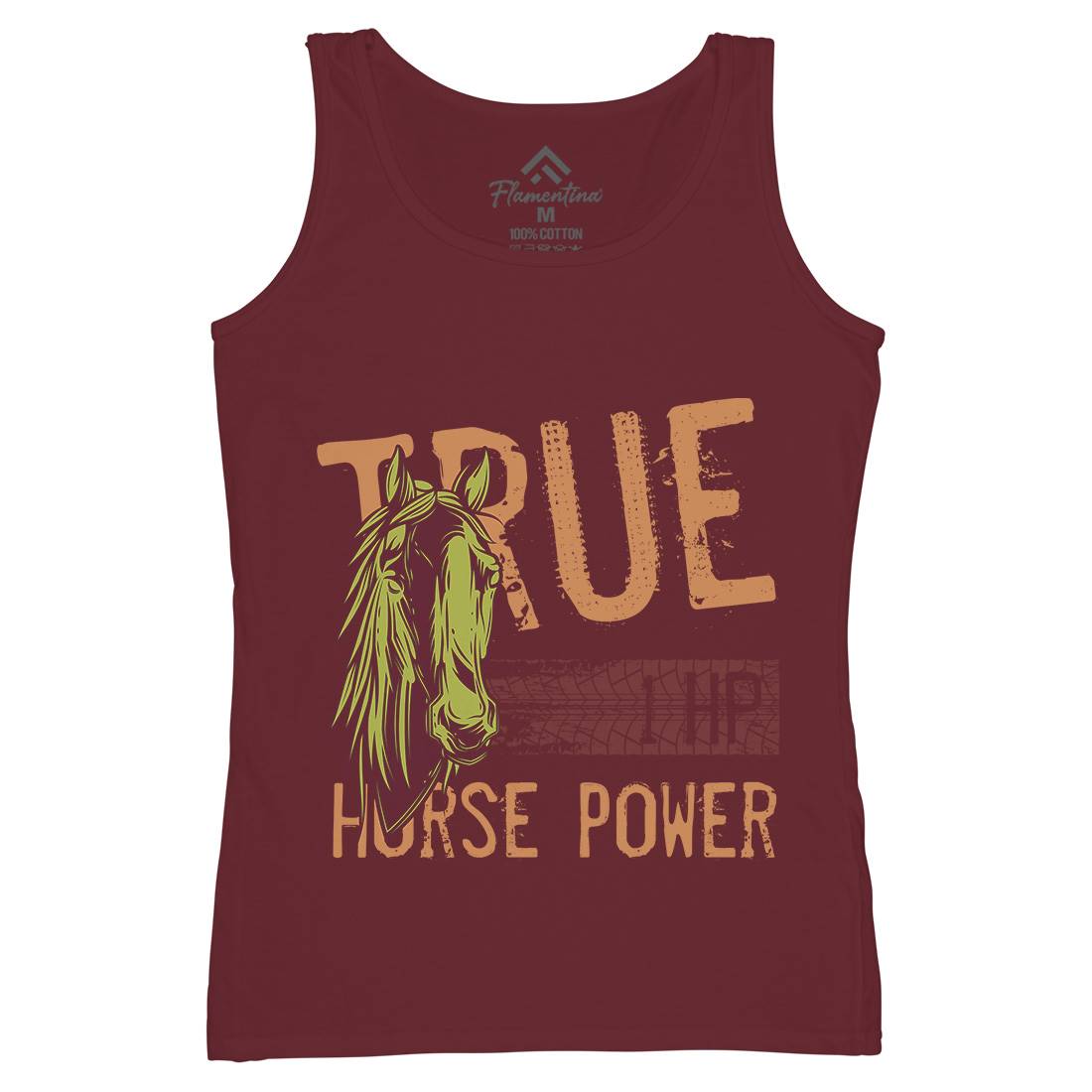 True Power Womens Organic Tank Top Vest Animals C854