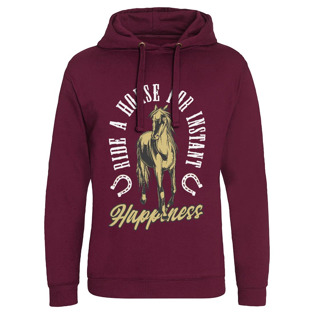 Happiness Mens Hoodie Without Pocket Animals C856