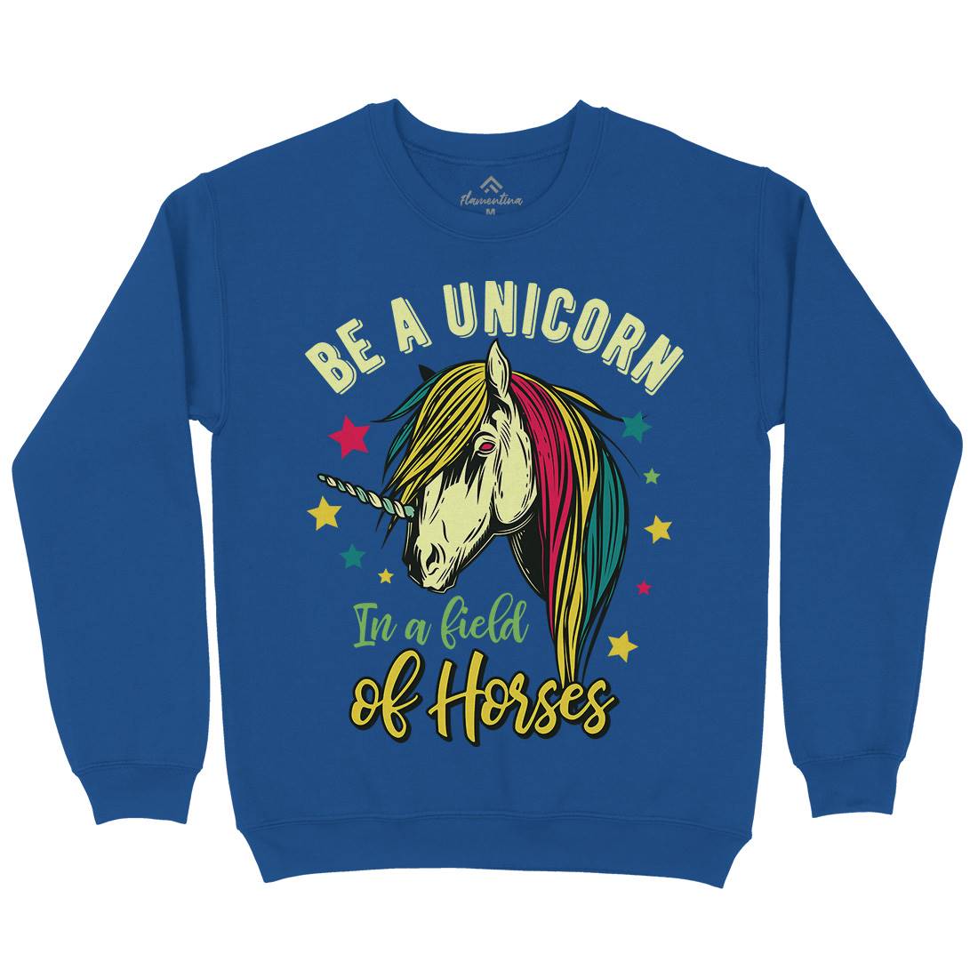 Unicorn Kids Crew Neck Sweatshirt Animals C860