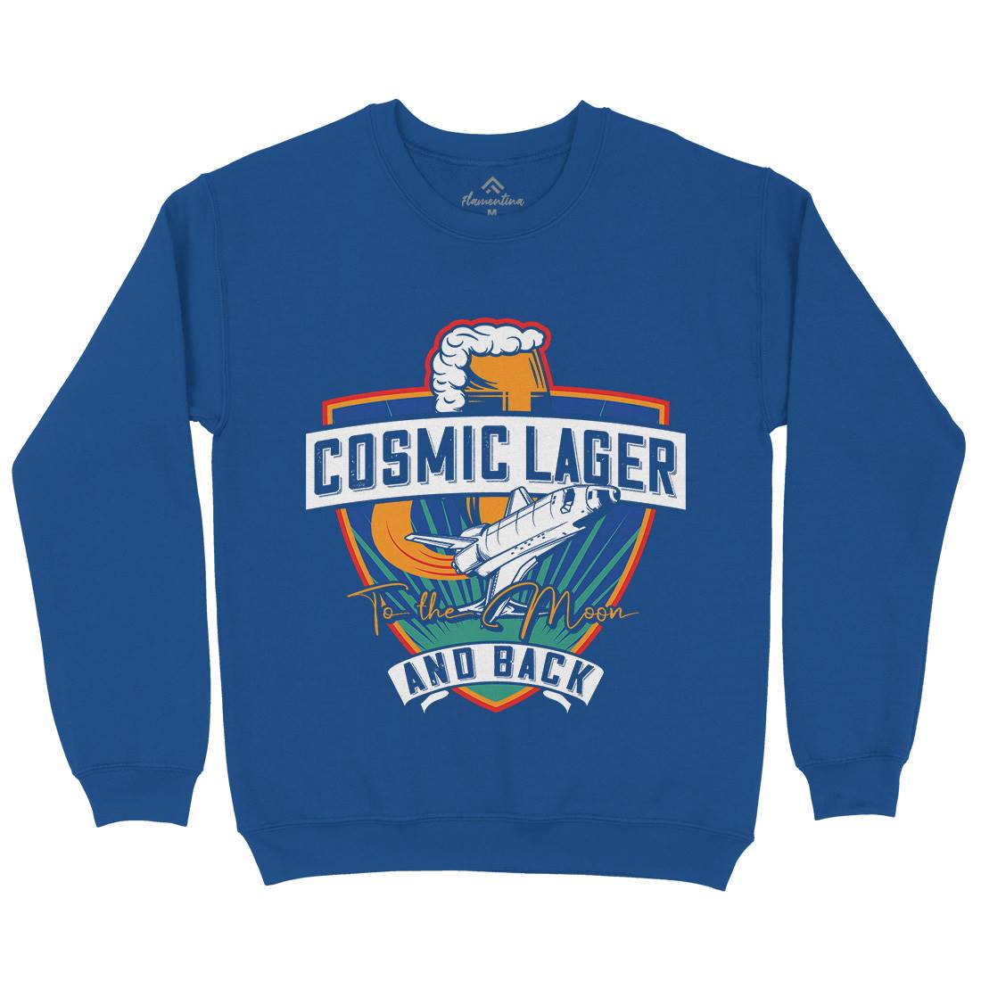 Cosmic Lager Kids Crew Neck Sweatshirt Drinks C862