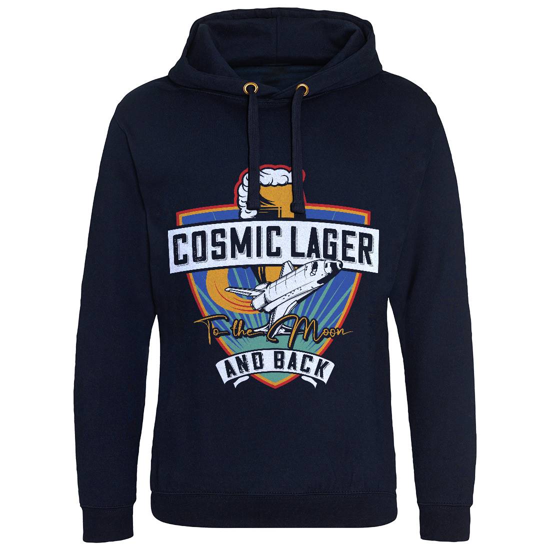 Cosmic Lager Mens Hoodie Without Pocket Drinks C862
