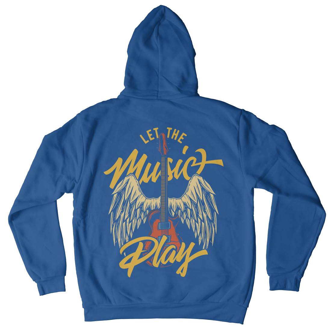 Let The Mens Hoodie With Pocket Music C864