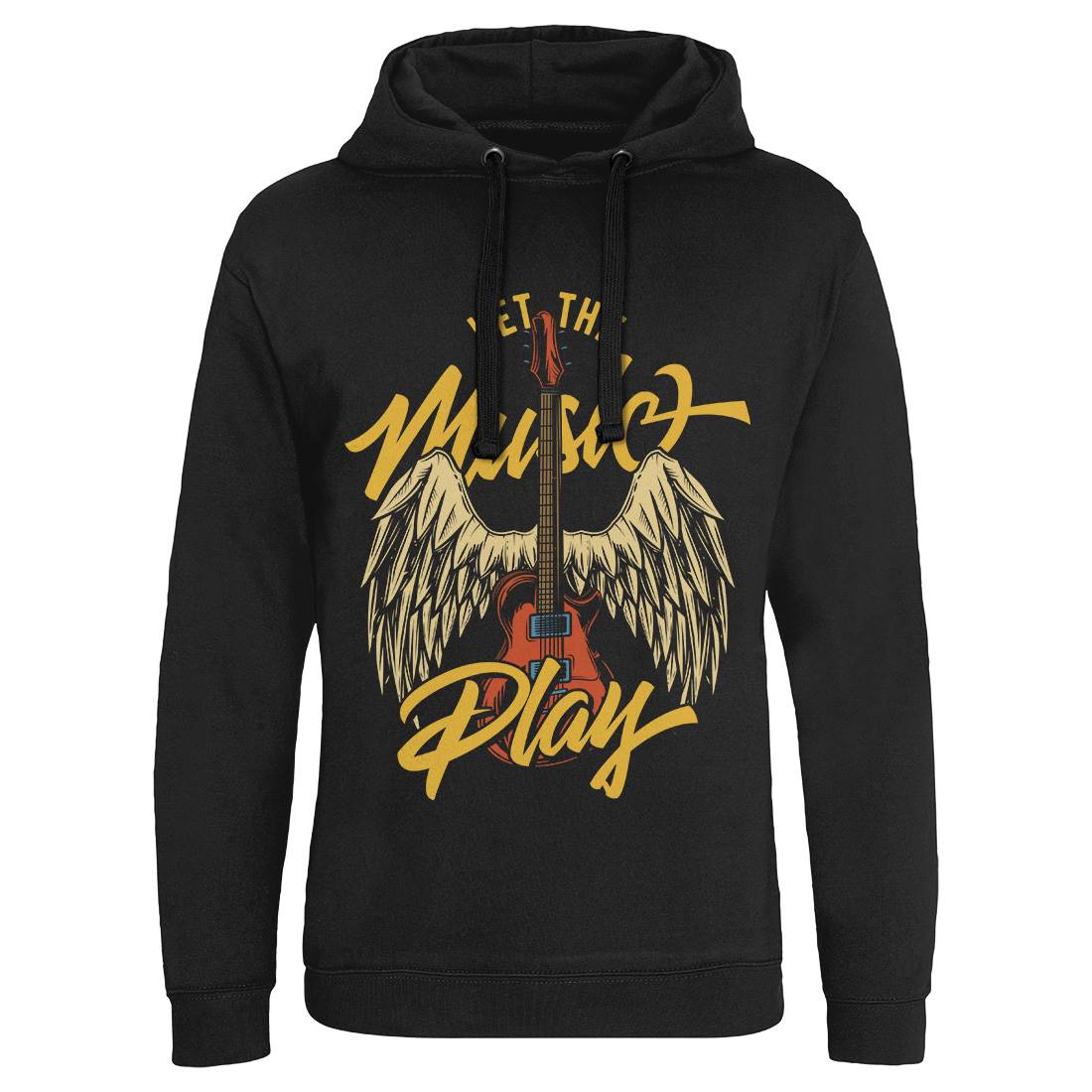 Let The Mens Hoodie Without Pocket Music C864