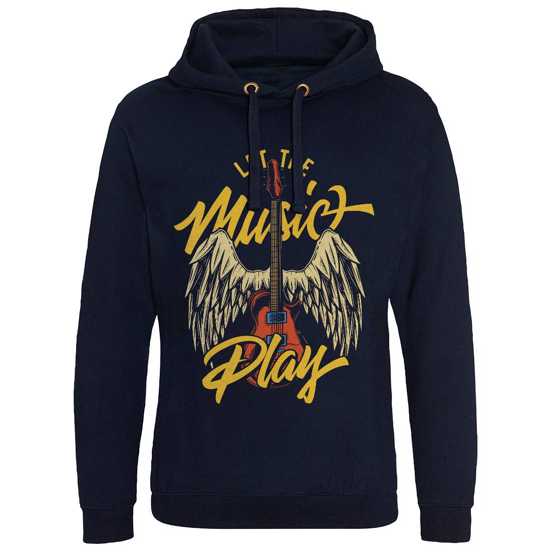 Let The Mens Hoodie Without Pocket Music C864