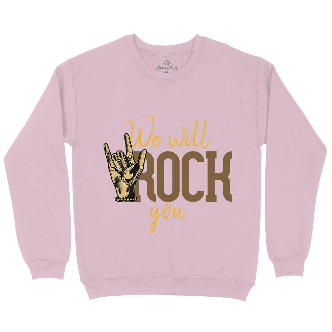 Rock You Kids Crew Neck Sweatshirt Music C870