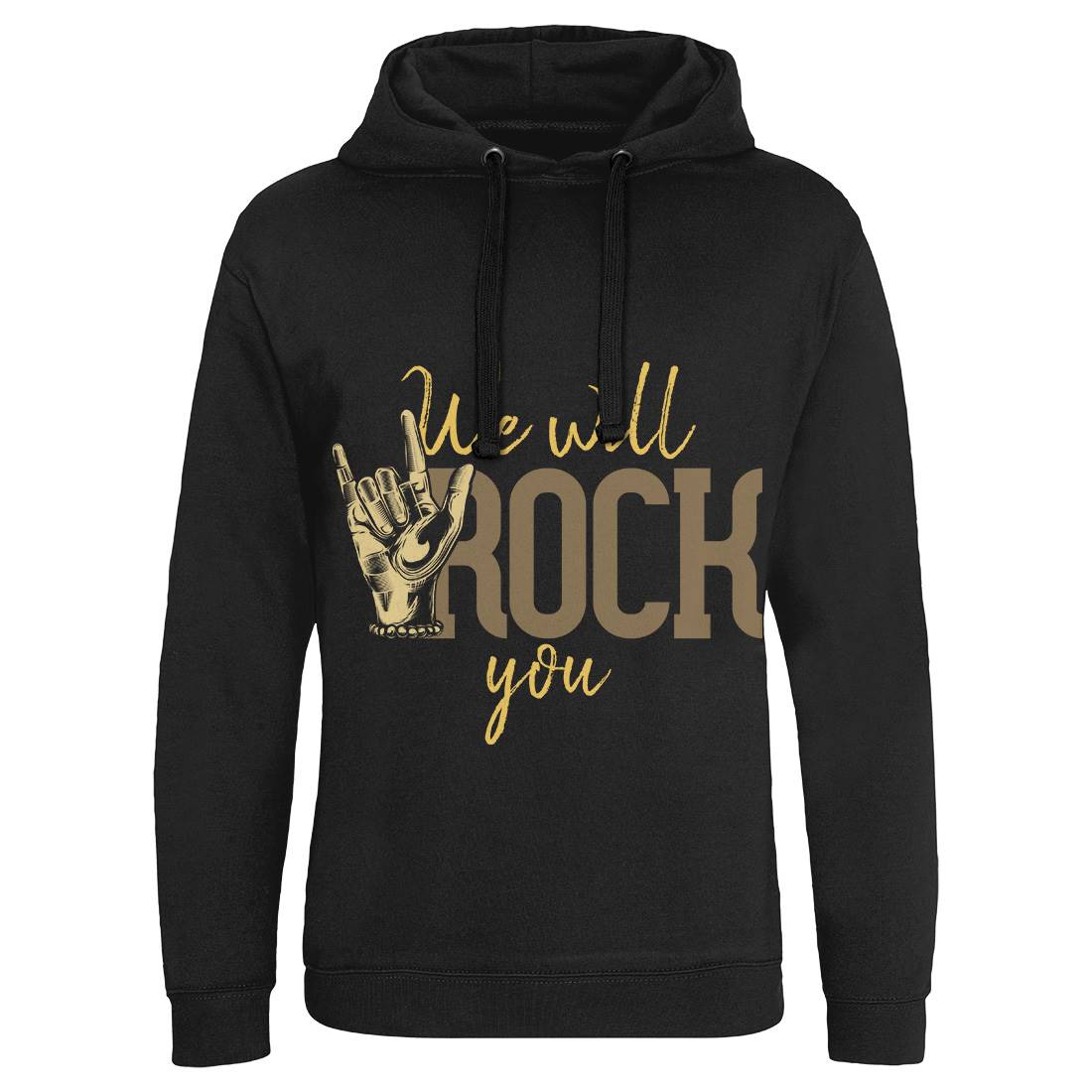 Rock You Mens Hoodie Without Pocket Music C870