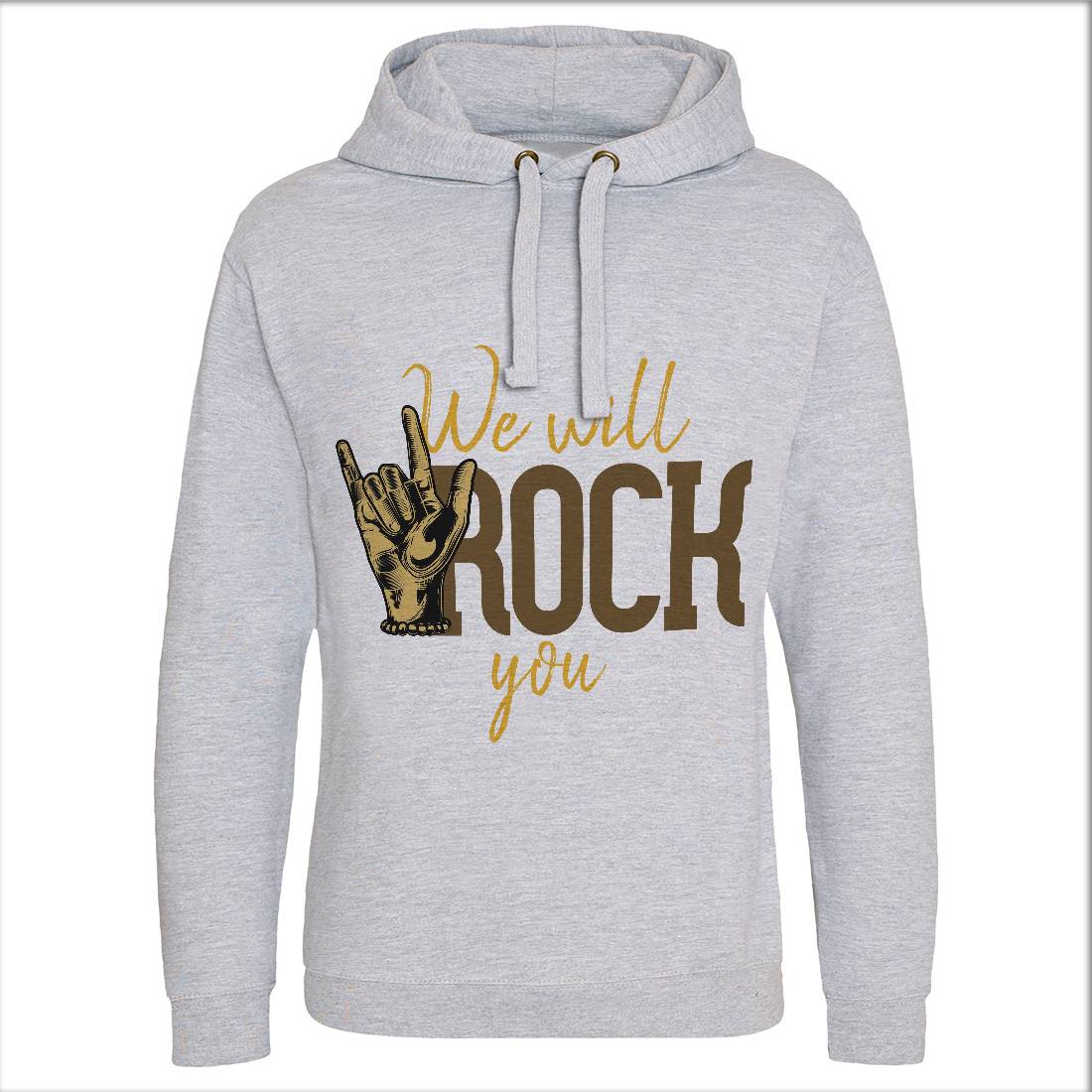 Rock You Mens Hoodie Without Pocket Music C870