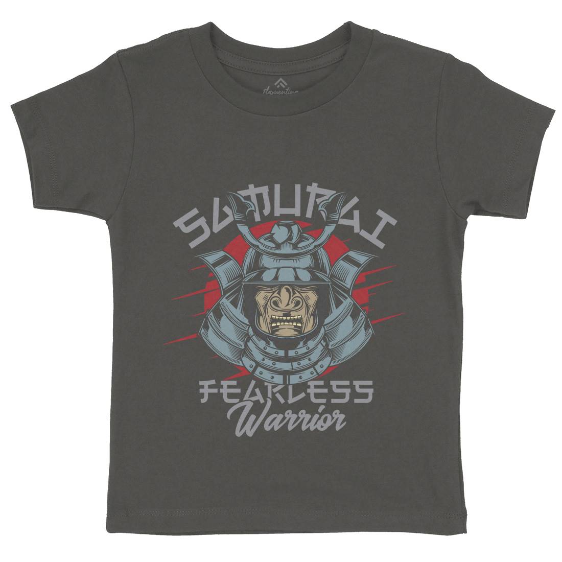 Samurai Kids Crew Neck T-Shirt Warriors C884