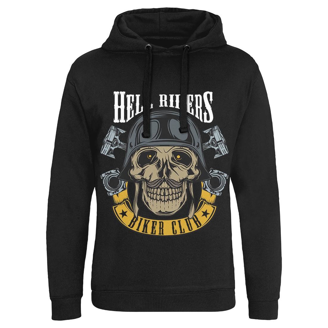 Hell Riders Mens Hoodie Without Pocket Motorcycles C889