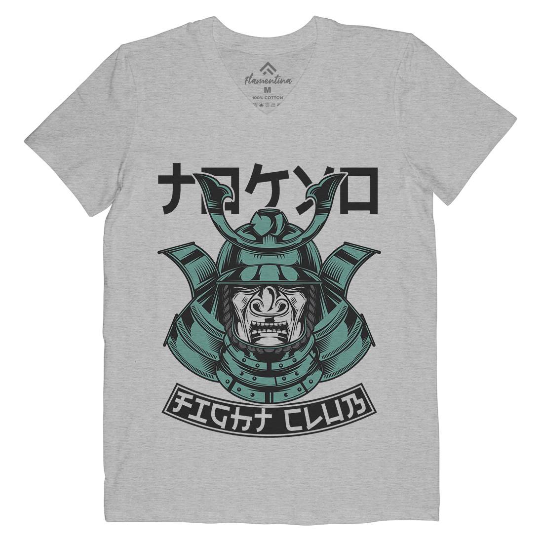 Fight Club Mens V-Neck T-Shirt Warriors C892