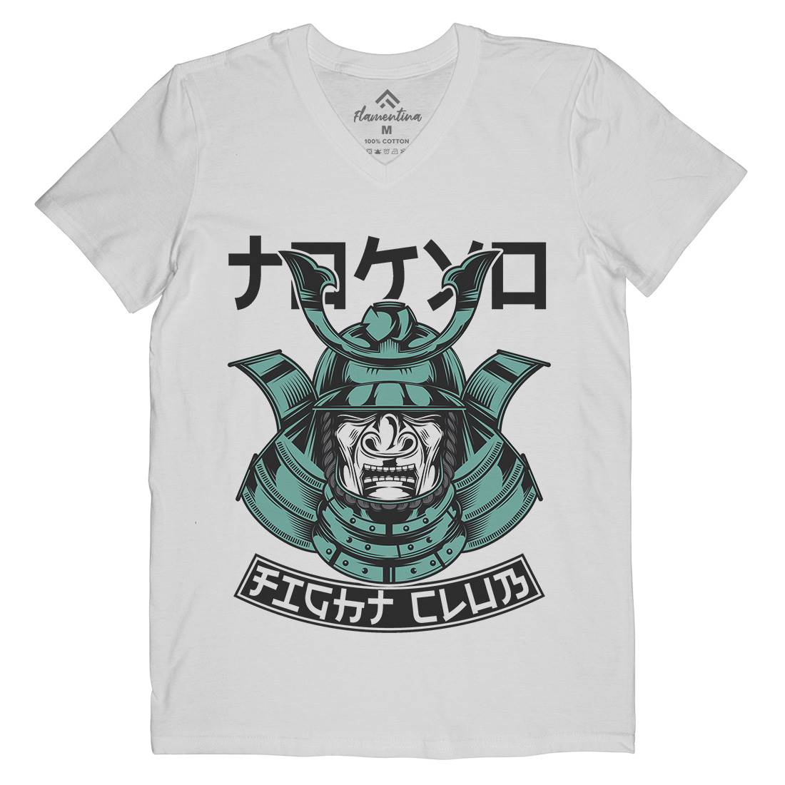 Fight Club Mens V-Neck T-Shirt Warriors C892