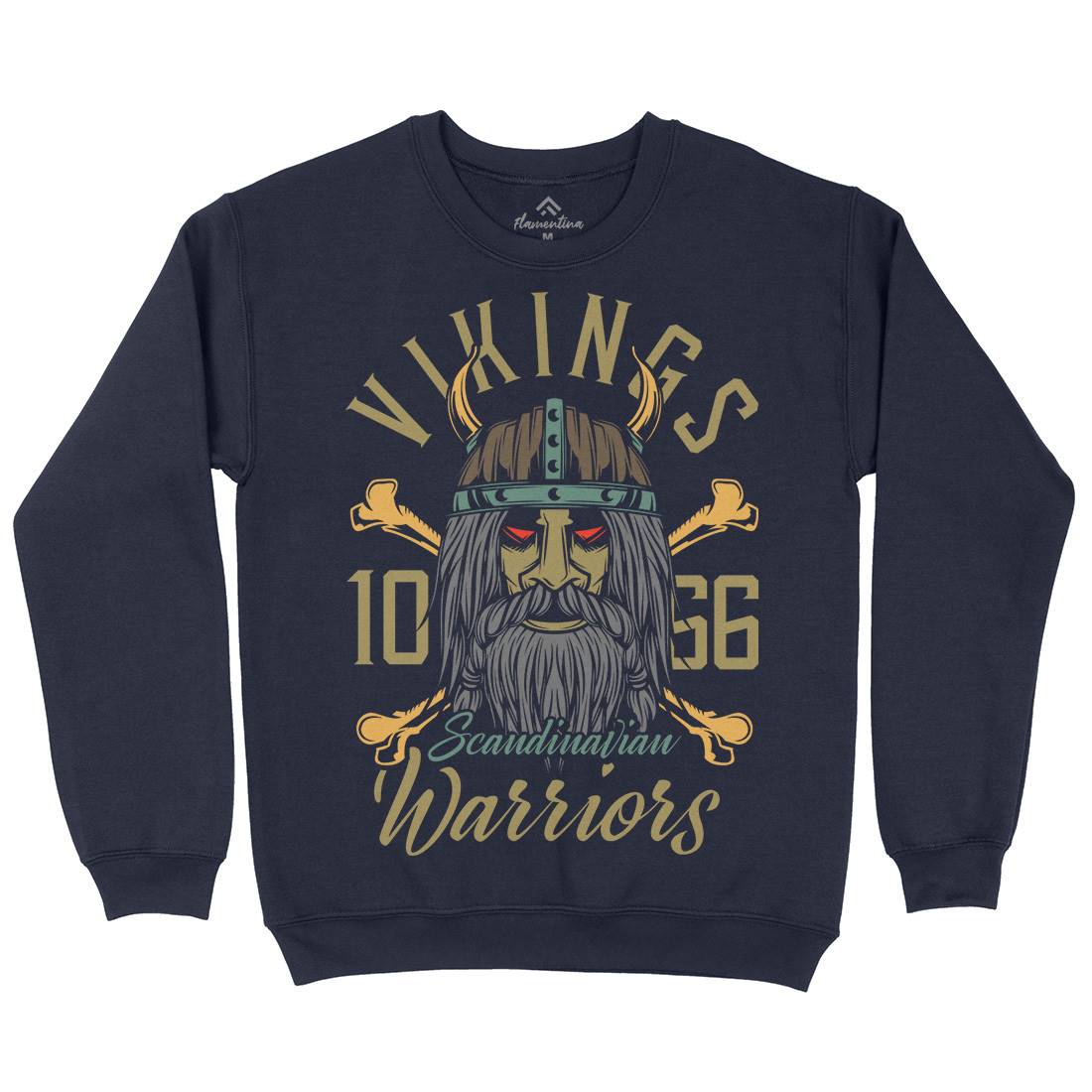 Viking Kids Crew Neck Sweatshirt Warriors C893
