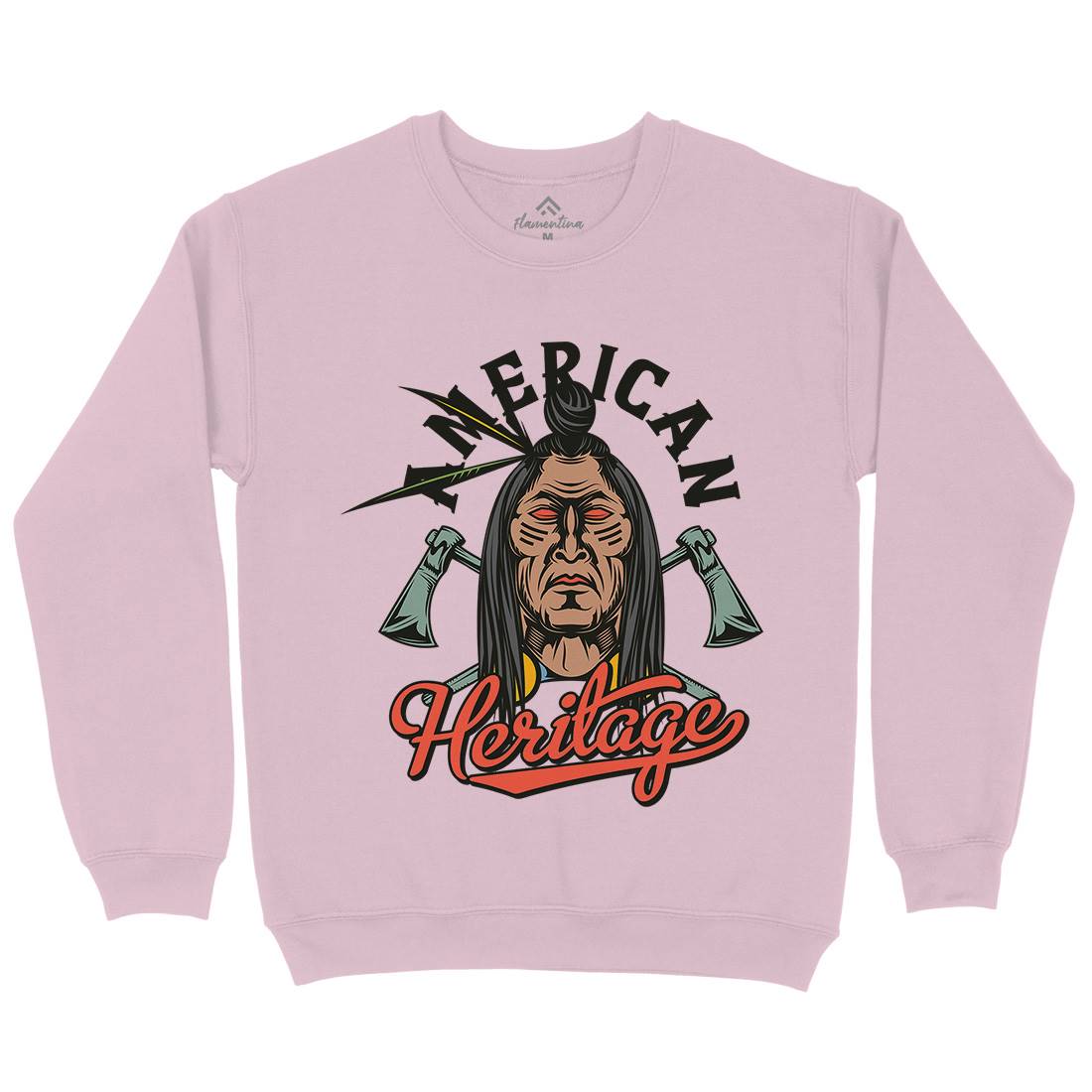 Heritage Kids Crew Neck Sweatshirt American C896