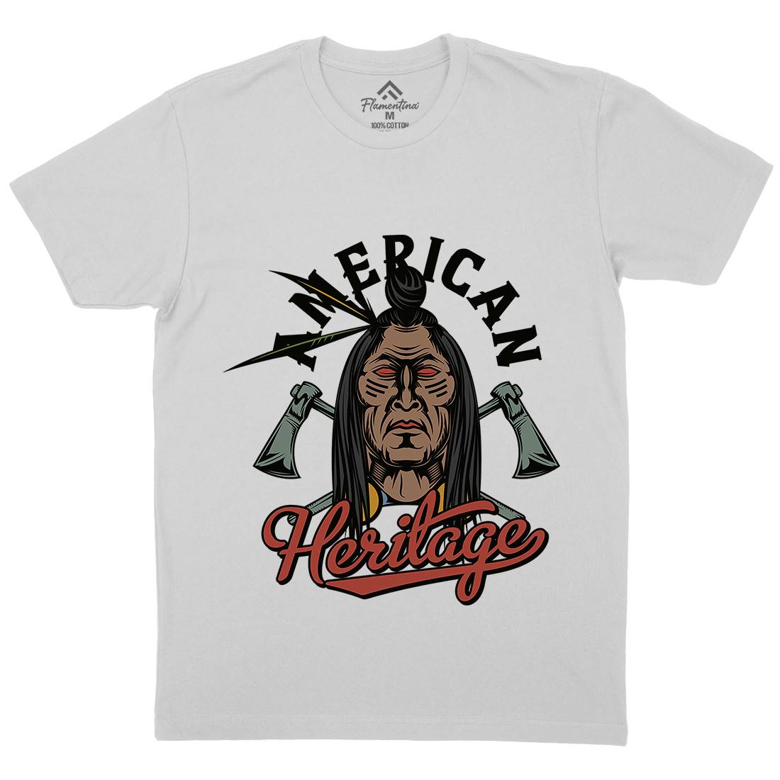 Heritage Mens Crew Neck T-Shirt American C896