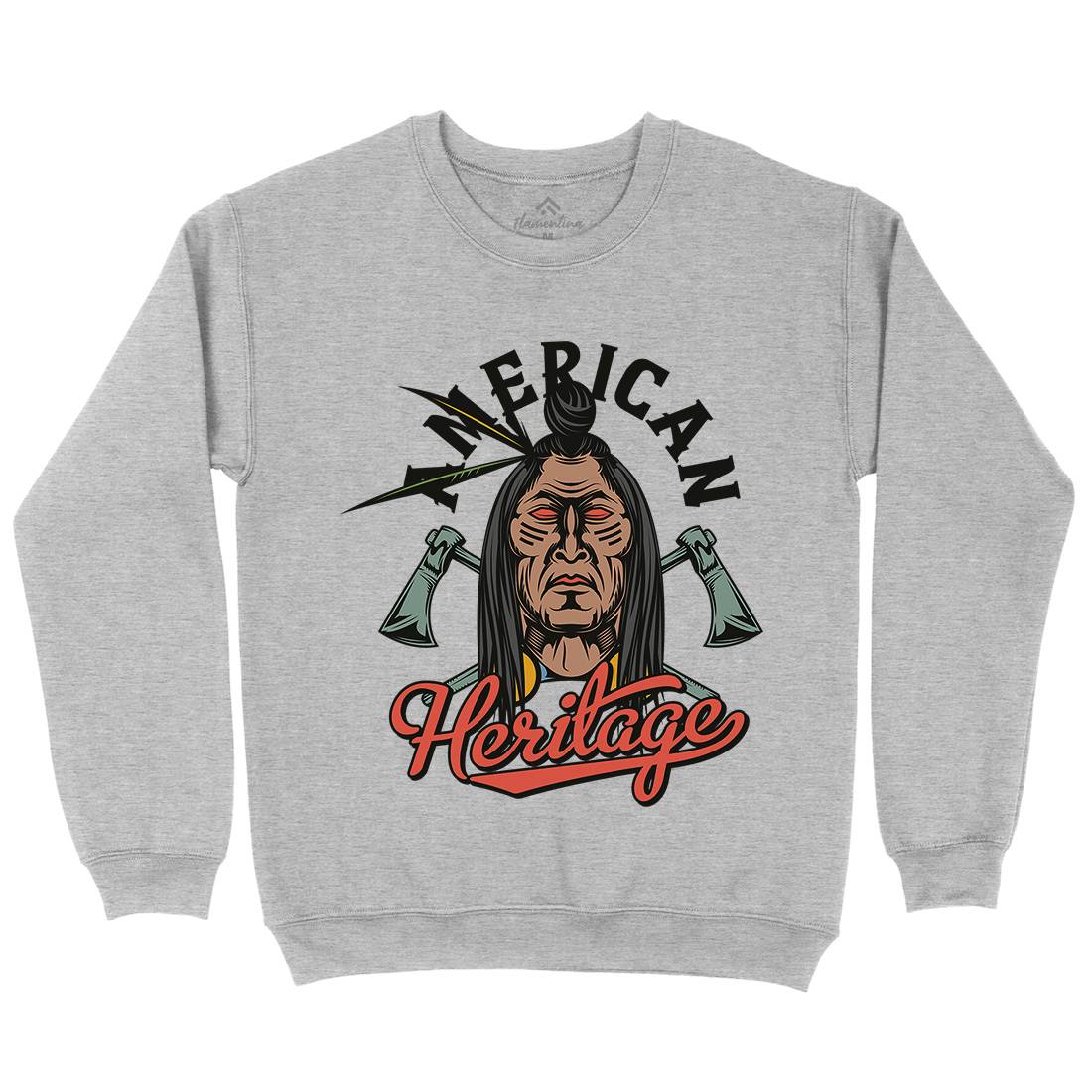 Heritage Kids Crew Neck Sweatshirt American C896