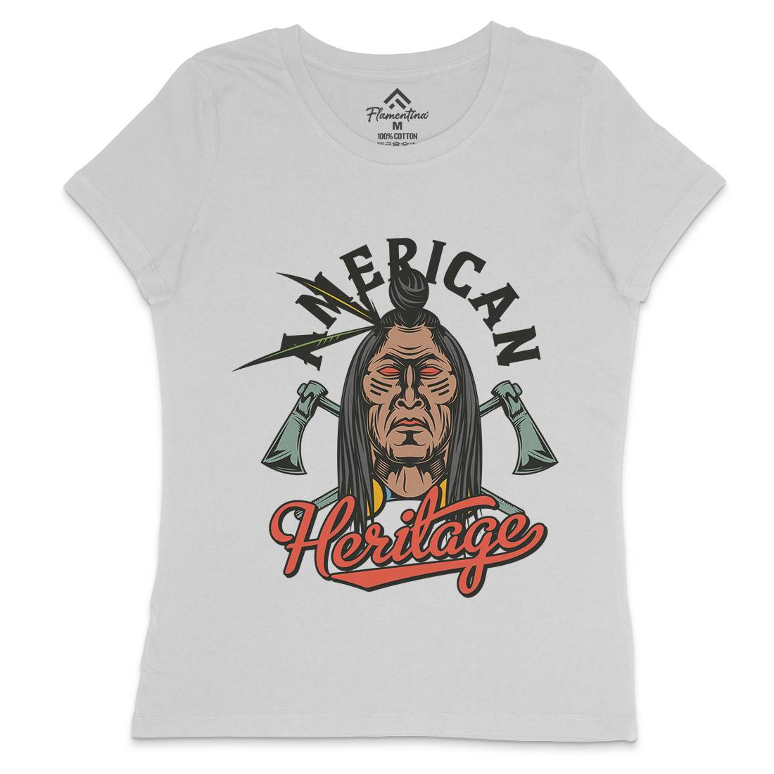 Heritage Womens Crew Neck T-Shirt American C896