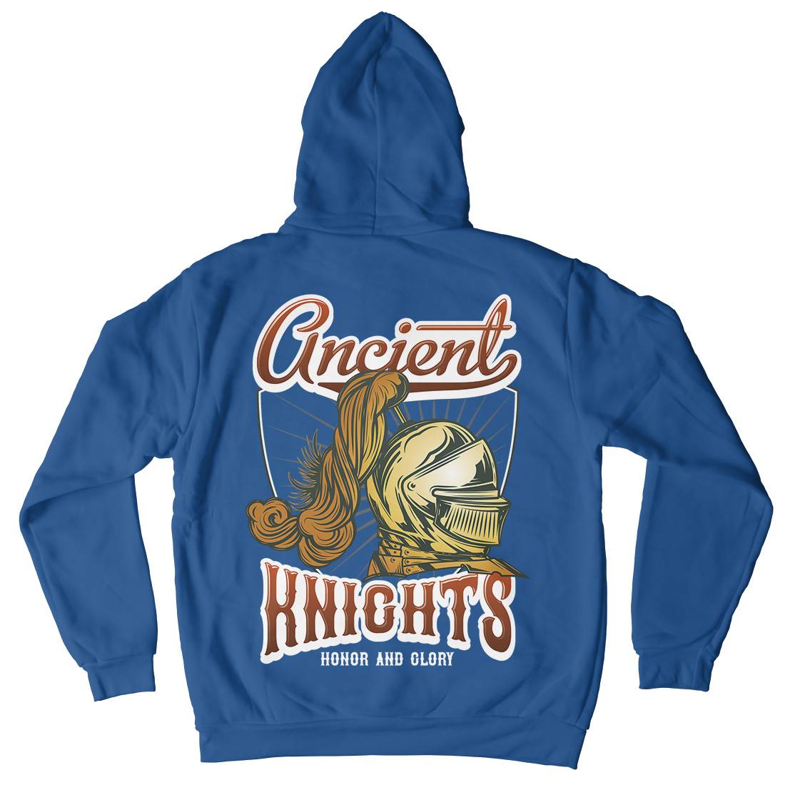 Ancient Knights Mens Hoodie With Pocket Warriors C897