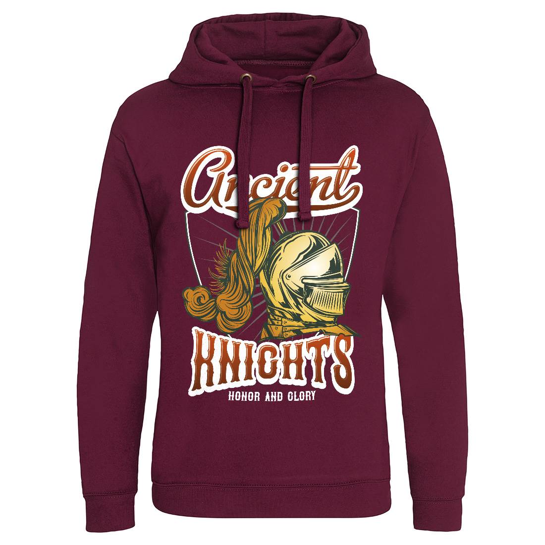 Ancient Knights Mens Hoodie Without Pocket Warriors C897