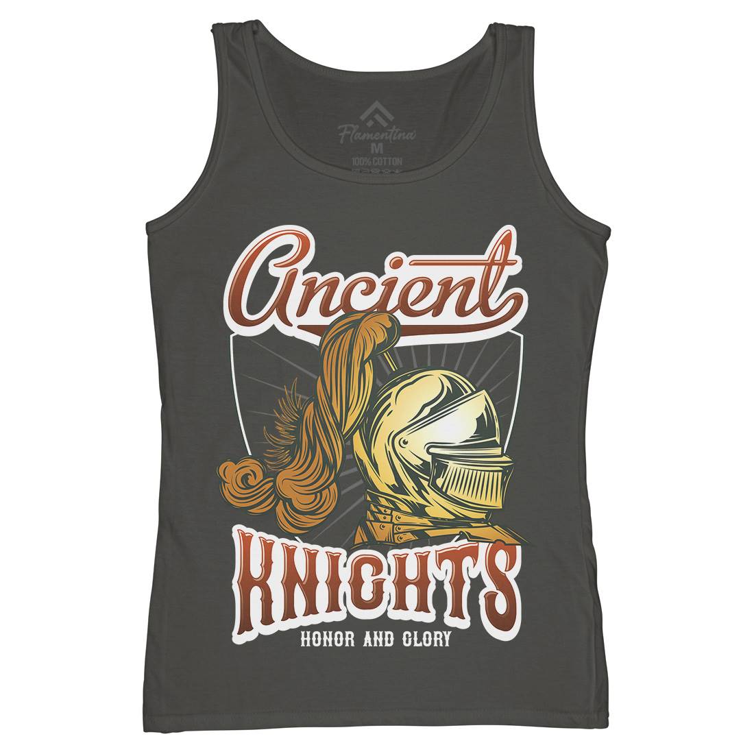 Ancient Knights Womens Organic Tank Top Vest Warriors C897