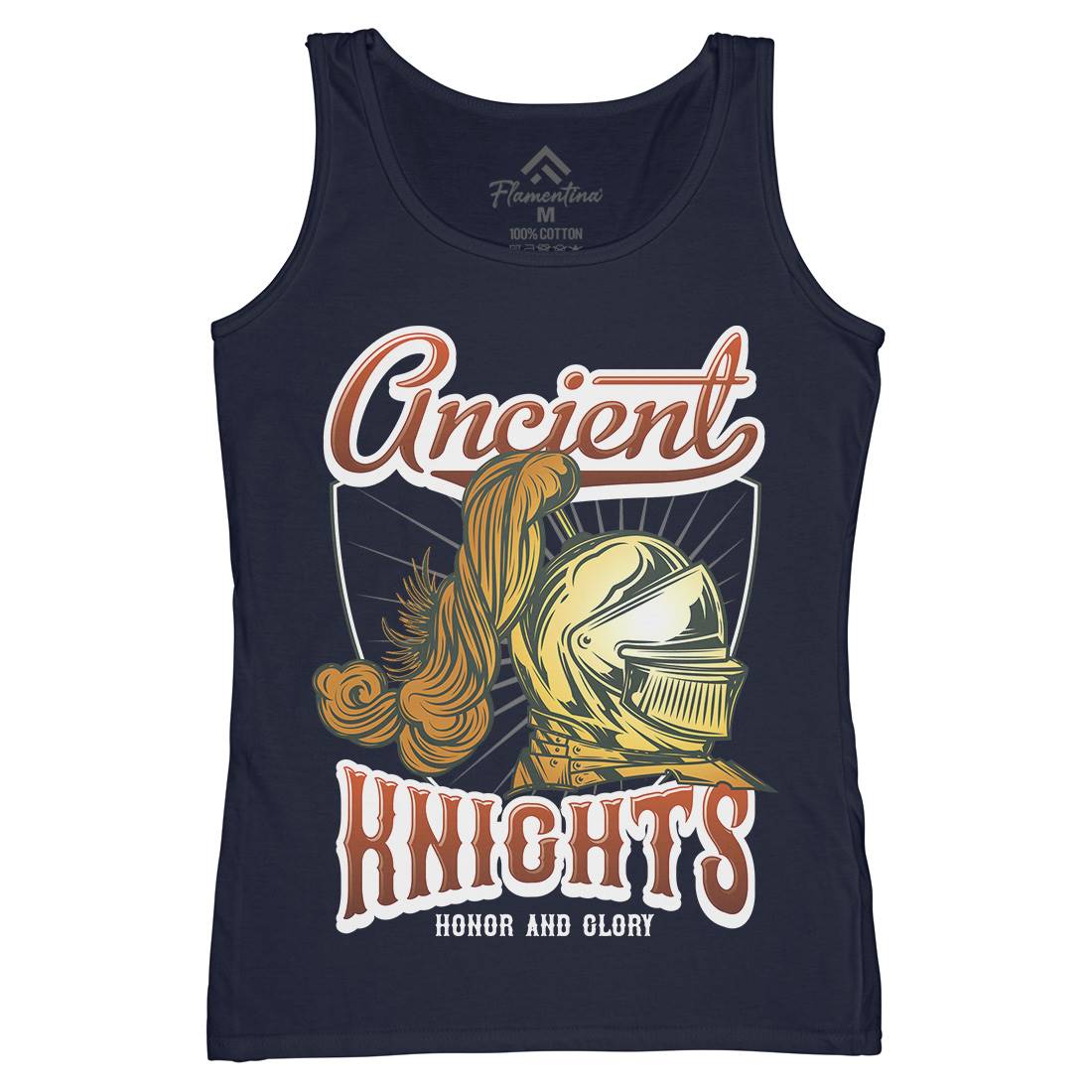 Ancient Knights Womens Organic Tank Top Vest Warriors C897