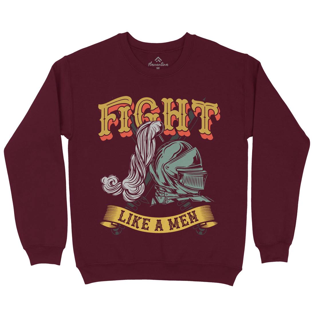 Knight Fight Kids Crew Neck Sweatshirt Warriors C898