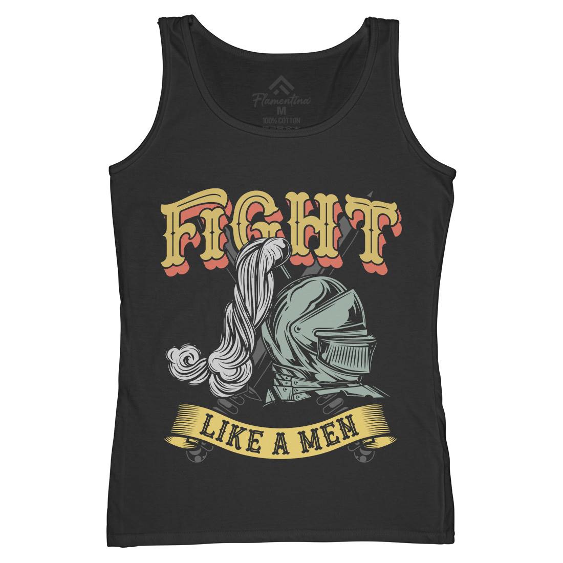Knight Fight Womens Organic Tank Top Vest Warriors C898