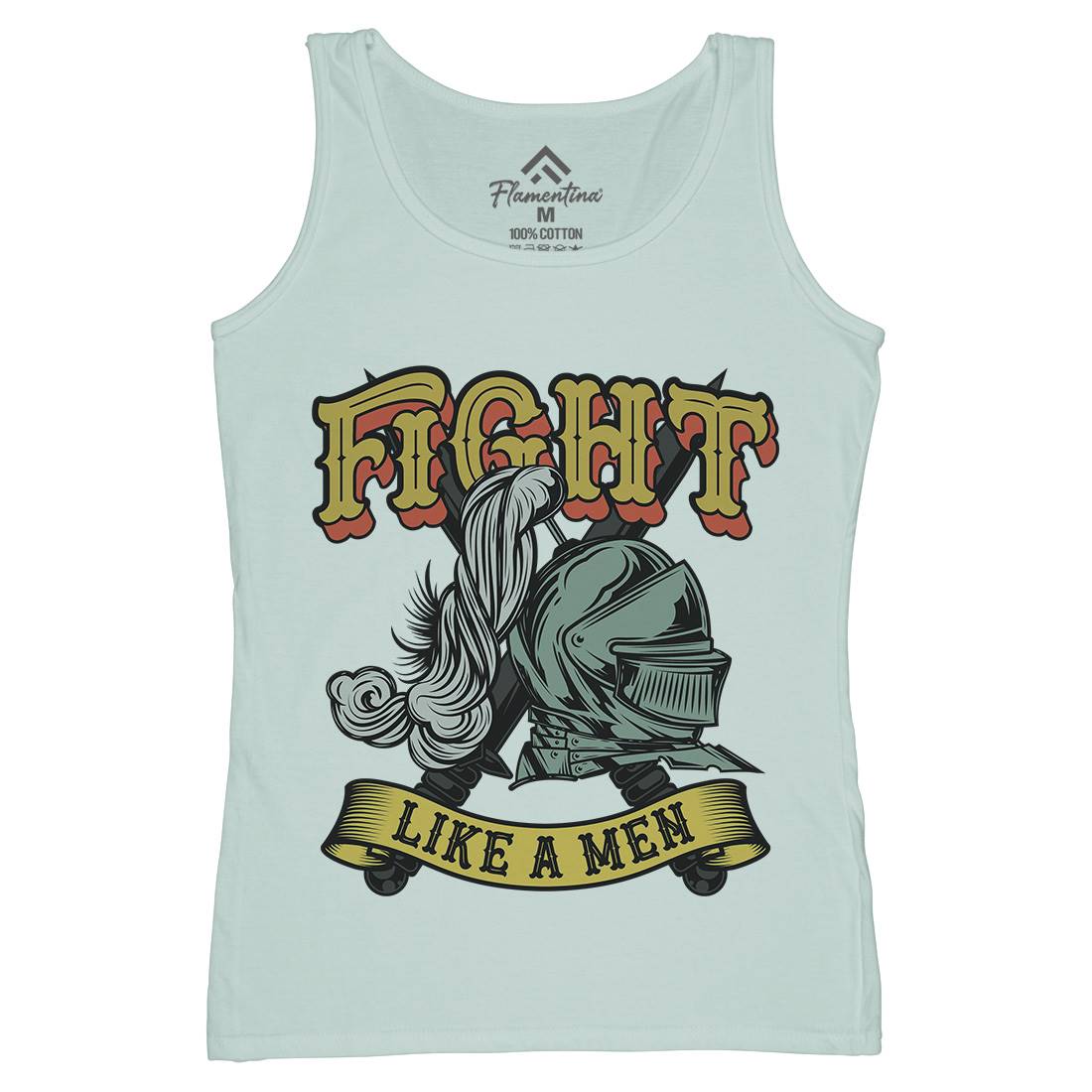 Knight Fight Womens Organic Tank Top Vest Warriors C898