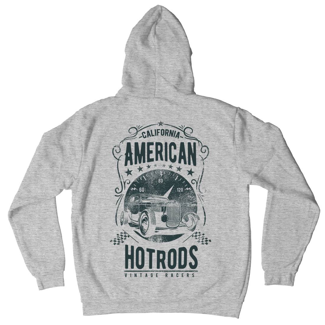 American Hotrods Kids Crew Neck Hoodie Cars C902
