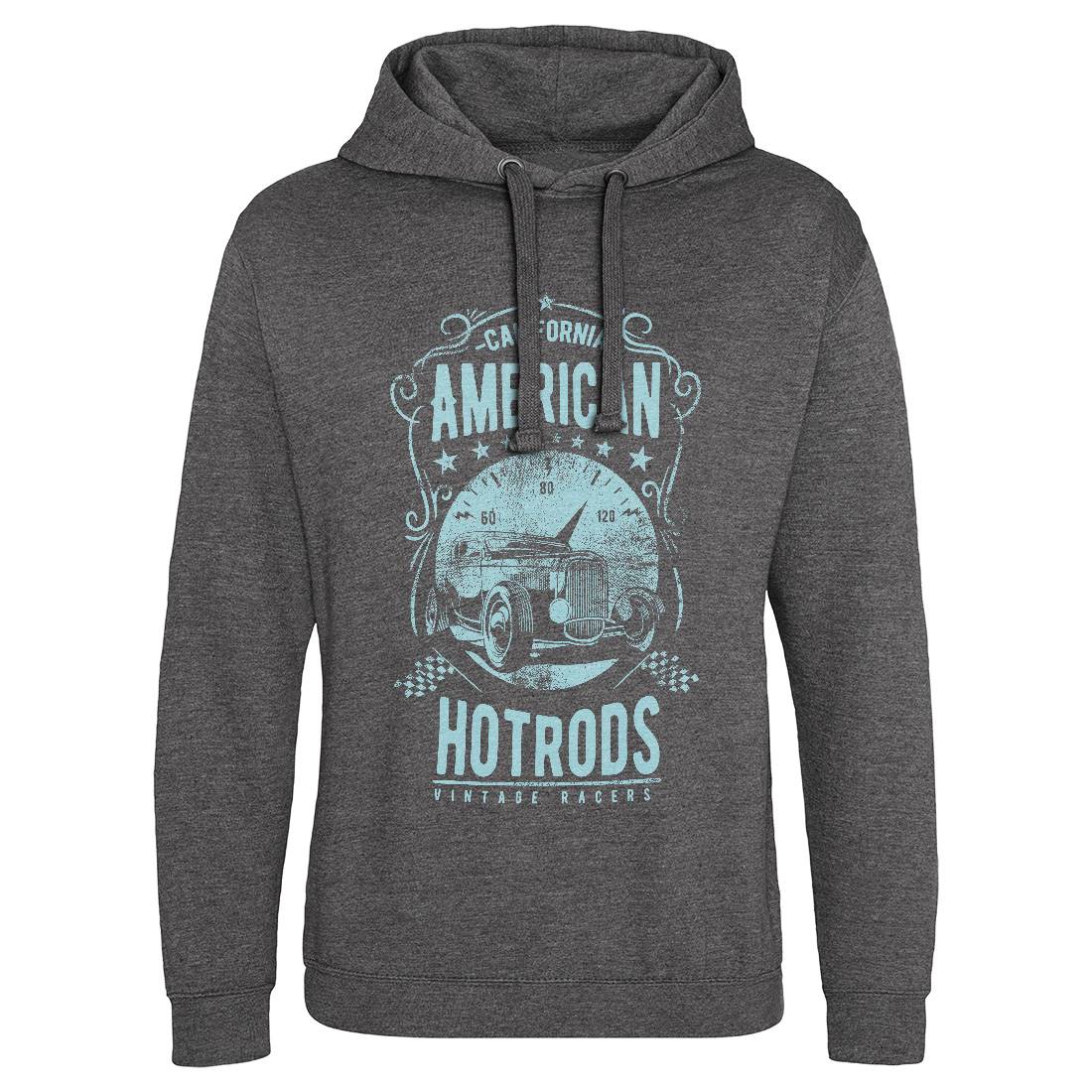 American Hotrods Mens Hoodie Without Pocket Cars C902