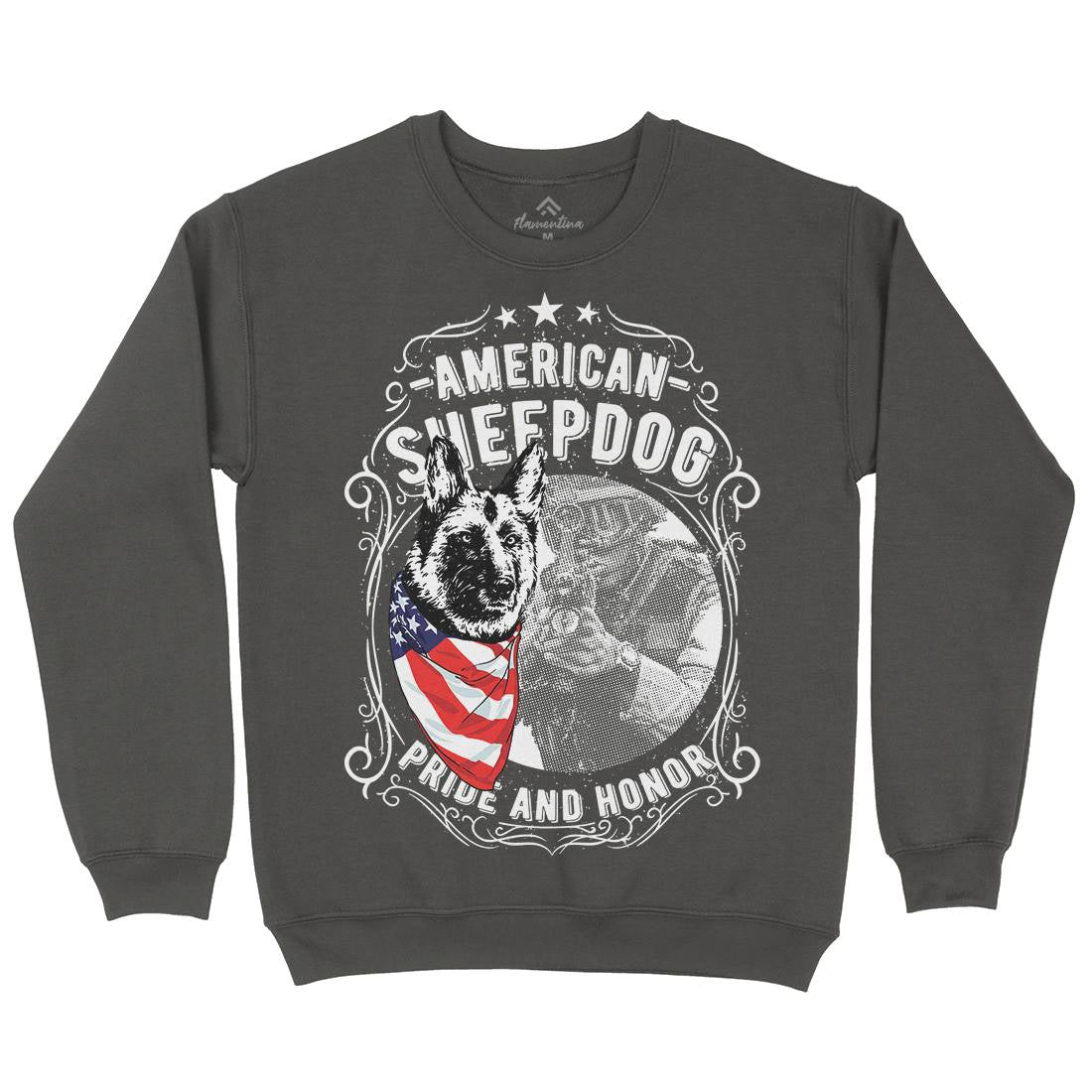 Sheepdog Kids Crew Neck Sweatshirt American C904