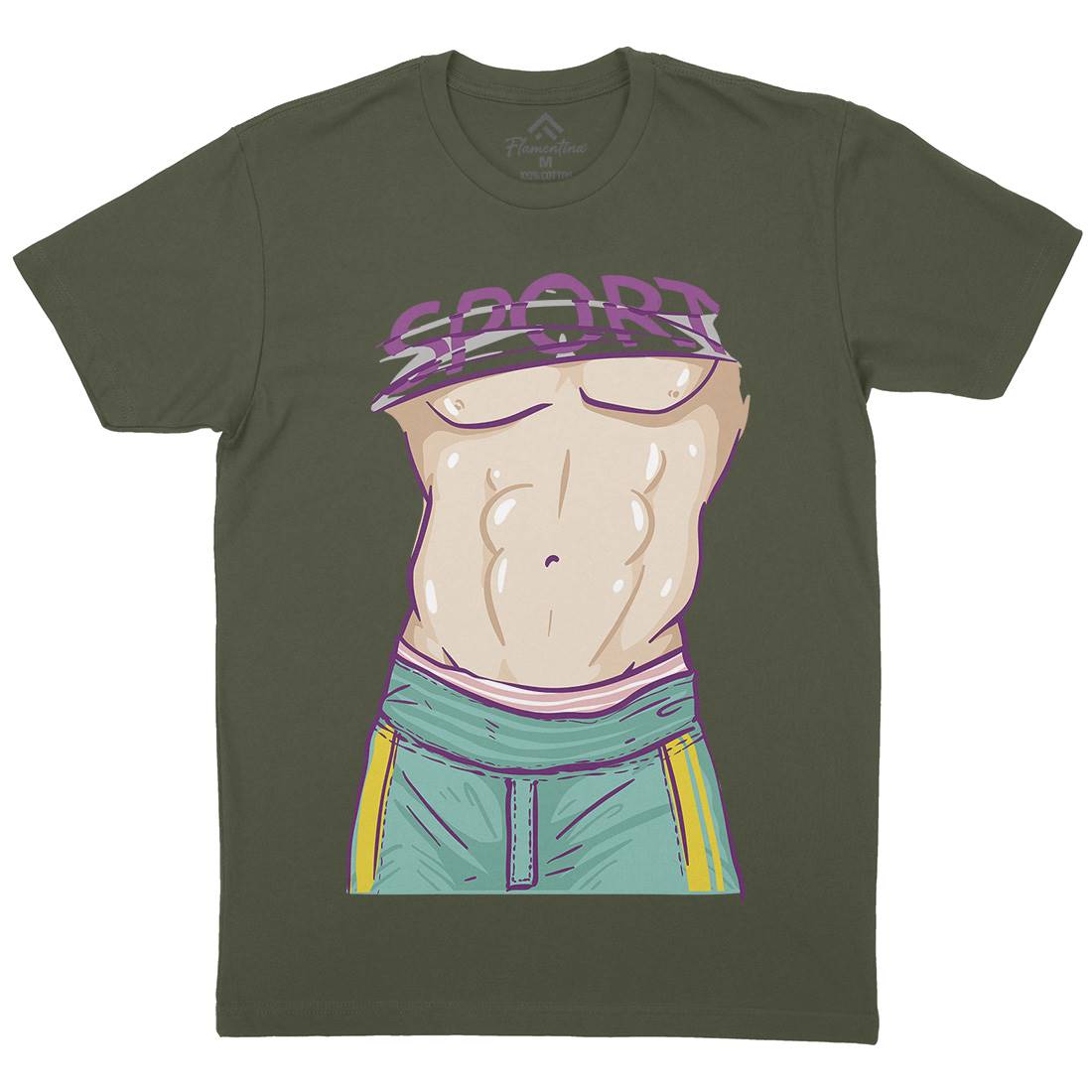 Body Of A God Mens Crew Neck T-Shirt Gym C911