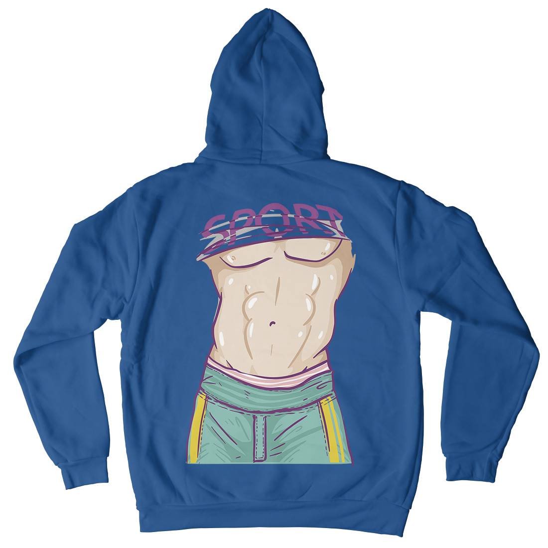 Body Of A God Mens Hoodie With Pocket Gym C911